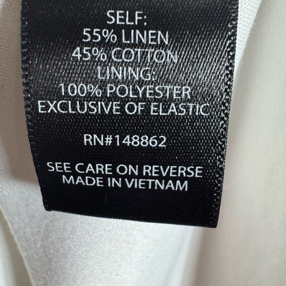 Torrid linen cotton Pastel Striped Midi Dress with pockets - Picture 5 of 7